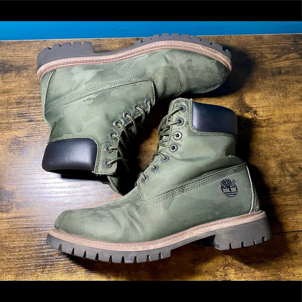 Timberland boots Camo Size 9 Mens